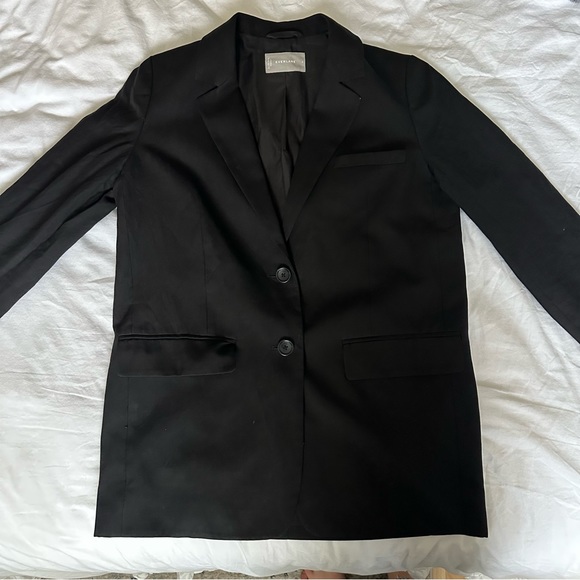 Everlane linen blend oversized blazer size 2 - Picture 13 of 14